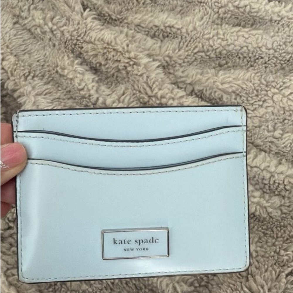Kate Spade Baby Blue Card Holder